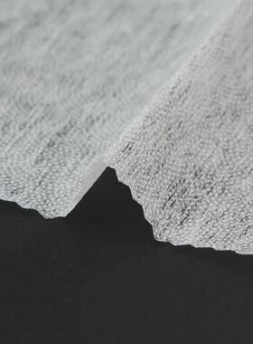 1无0%0涤纶花形轻薄朴服装粘合衬服装纸纺XOS衬布面料可水洗