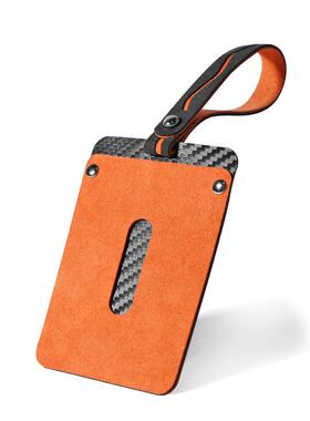 适用宝N马卡片钥匙套新5系XX57高档FC卡套535le钥匙包扣车保99328