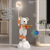 轻奢暴力熊落地摆件厅乔电视柜沙发卧室旁CYH家居客装 饰品新家迁