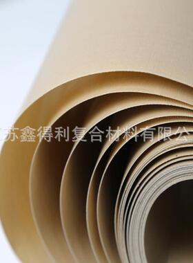 白色高特氟845龙温布高漆真布空封温口机特氟龙高温布现货