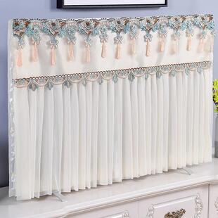 取20寸25年新款轻奢电视机防尘罩套布65寸75开85ltao1011机不遮挡