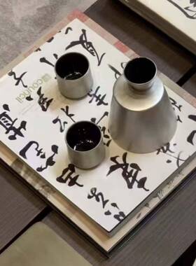 新中式真书摆件F969MT76样房板售楼处装硬饰书书壳道具书客厅房绢