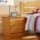 全实木中式 床边灯柜小斗柜矮柜子卧室纯实木柏木家具 实木床头柜