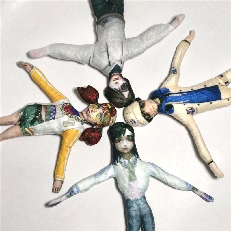 第五人格b佣兵古董商电竞公仔有骨架可摆造型抽象玩偶