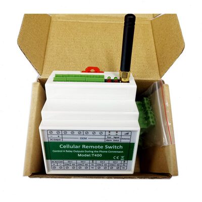 1路RTU5024升级4路RTU400同时短信控制四台灯具开门机水泵开窗机