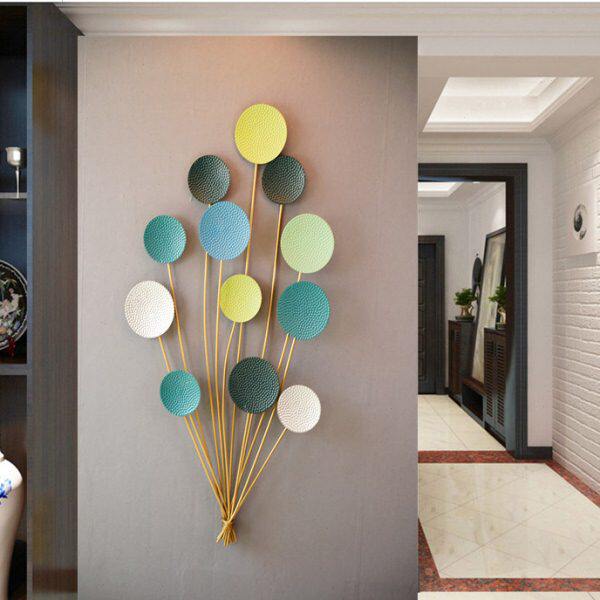 地中海铁艺壁饰墙面装饰品北欧玄关壁饰鱼壁挂件创意墙饰墙壁挂饰