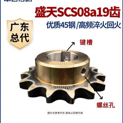 盛天SCS链 45号钢加工成品 40B08A19齿 高精度耐磨损 申马传动,五金/工具,链轮,淘宝优惠券,粉丝福利购,淘宝优惠卷
