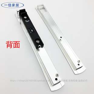 双面扳动式推拉一字锁铝合金重型推拉移门两点锁派阁款平面锁256