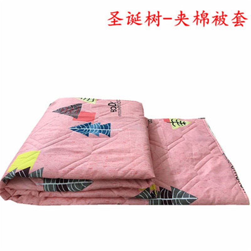 夹棉被套单件全棉加棉加厚两用被罩空调被夏凉被1.5m床1.8m床秋冬