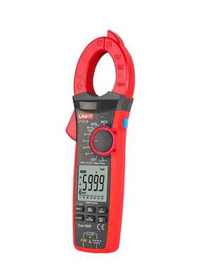 优利德新款UT207B交直流真有效值数字钳形表钳型表1000A