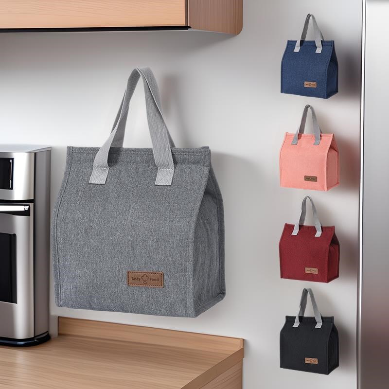 便捷饭盒袋大容量保温袋上班族打包H带饭便当包铝箔手提午餐包