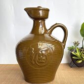 四川隆昌陶瓷酒壶酒坛土陶酒盛器1 包邮 20斤陶瓷酒瓶