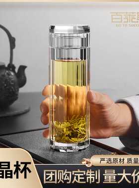 山东  百莱斯 东海原矿水晶杯单层玻璃杯 严选原材 库存充足