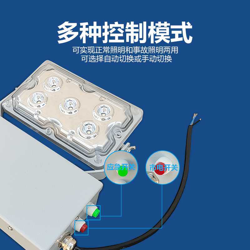 GAD605-J固态应急照明灯配电房电站壁挂式LED照明灯NFC9178低顶灯