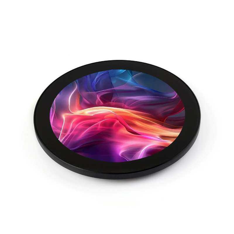 适用树莓派 4寸DSI圆形电容触控显示屏IPS 720×720像素十点触控