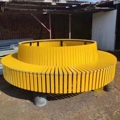 零售户外围树座椅公园椅防腐木塑木围树座椅室外广场休息长椅