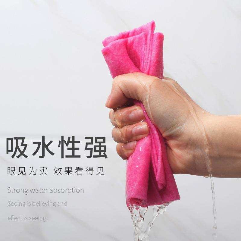 椰壳抹布家用去油洗碗布不沾油吸水不掉毛厨房清洁百洁布椰子媛洛