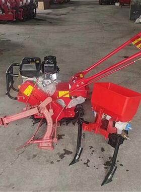 新款履带式荒农用HVZ链轨地耕微机多功能犁开沟旋耕开播种施肥