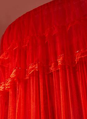 圆顶吊顶帐吊挂双式151.8/单人1.2.米圆Q8erh2Np蚊形吸顶吊帐人家