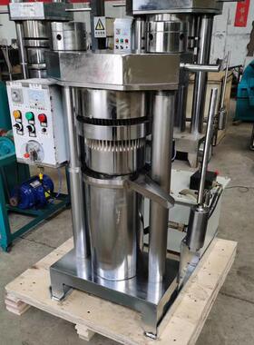 小型液压香芝油机油坊全动葵花自籽榨油机商用不锈钢立麻式IZX榨