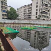 化型人工水上种强纤强化型人植浮排复合维地生态浮岛浮床浮动湿浮