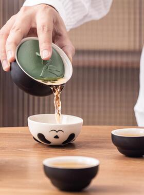 公司商爱务礼品定制logo套创意熊54983猫泡茶旅行装送朋友可生随