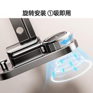 天地鱼吸盘714-004用折叠阳晾衣架台晾衣器家伸缩晾衣杆窗户神晒