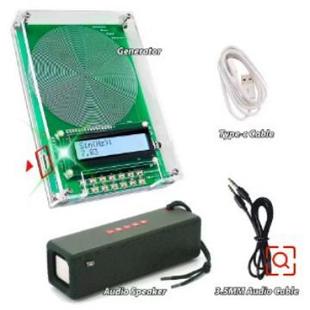 0.01~100000Hz可调频信号发生器舒曼波发生器7.83HZ正弦波带外壳