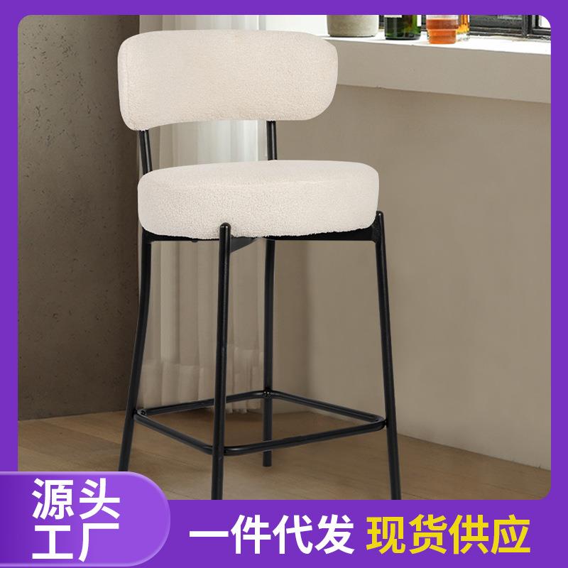 跨境电商休闲酒吧椅高脚椅沙发椅现代简约办公椅电脑椅舒适餐椅子