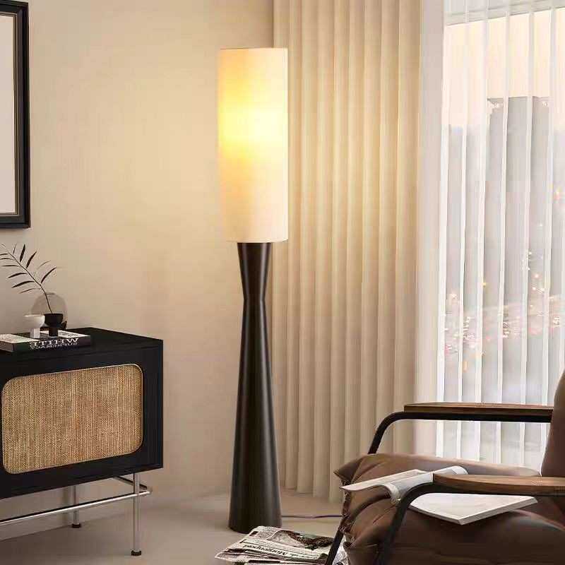 简约原宿中古风主卧室书房全光谱护眼布艺客厅沙发装饰氛围落地灯