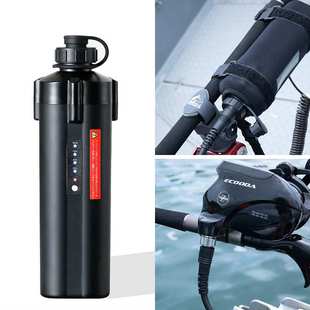 电动渔轮电池14.8V数显款10000mAh手雷型两孔电绞轮电池PSE认证