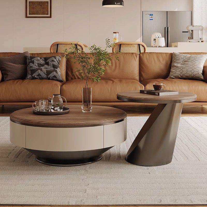 网红轻奢简约现代客户茶几大小圆客厅组合中古风胡桃木面茶几,模玩/动漫/周边/娃圈三坑/桌游,模型制作工具/辅料耗材,淘宝优惠券,粉丝福利购,淘宝优惠卷