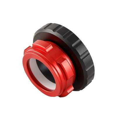 星缘M42/M48/2寸转1.25英寸快速同轴锁紧接口天文目视摄影配件红