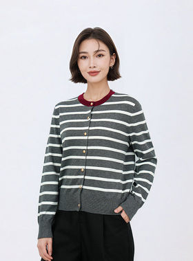 【甜甜粉丝专享】春秋女士针织衫  1N1310