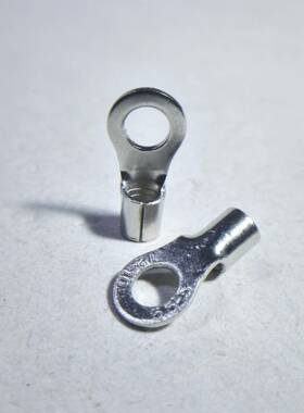 直销RN5B5.54/冷/6/8圆形裸端子铜线耳OTXGW压接线端头黄-铜0.7mm