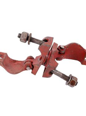 国标建筑48扣件钢管手架字向直十MVX角脚卡扣万旋转对接头扣件