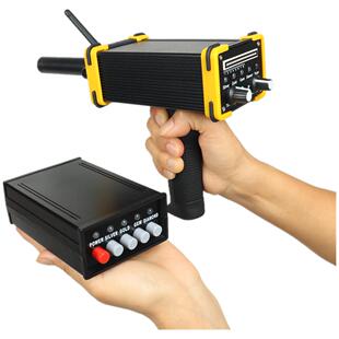 黑鹰外贸热销款红外线远程地下金属探测器考古探矿寻宝探宝仪器