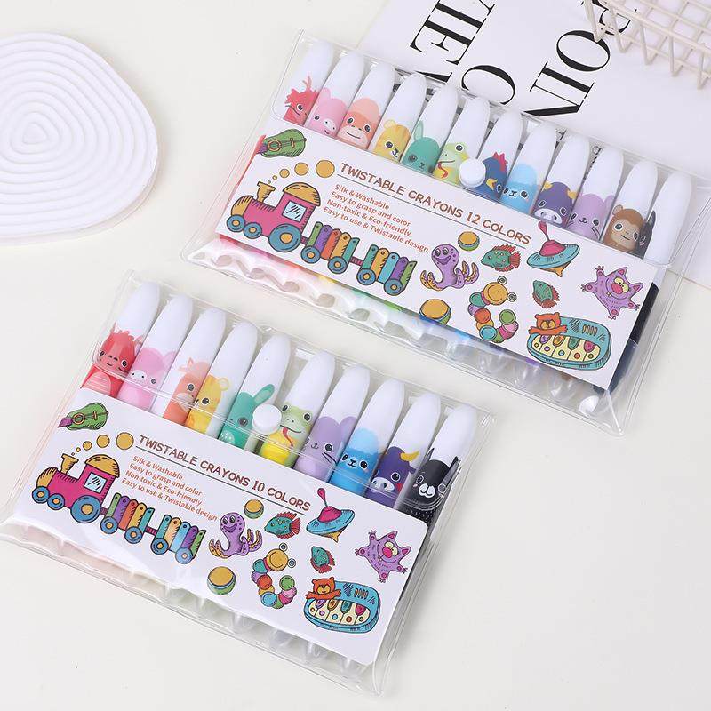 旋彩棒可水洗不脏手蜡笔儿童幼儿园适用画笔油画棒旋转炫彩蜡笔,模玩/动漫/周边/娃圈三坑/桌游,模型制作工具/辅料耗材,淘宝优惠券,粉丝福利购,淘宝优惠卷