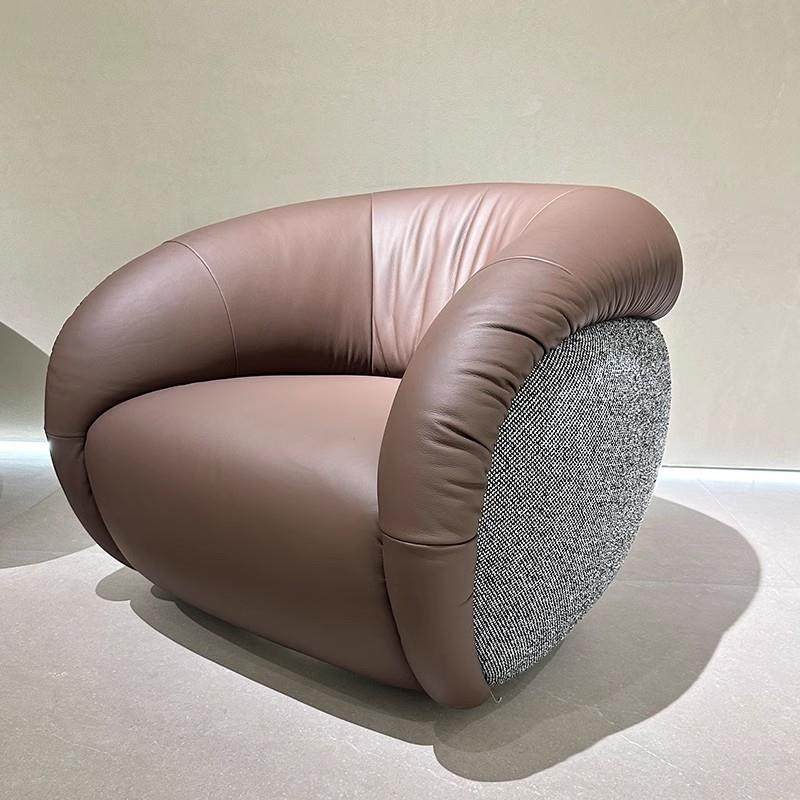 现代简约沙发转椅客厅家用单人沙发椅意式极简旋转蛋壳椅休闲椅,电子元器件市场,其它元器件,淘宝优惠券,粉丝福利购,淘宝优惠卷