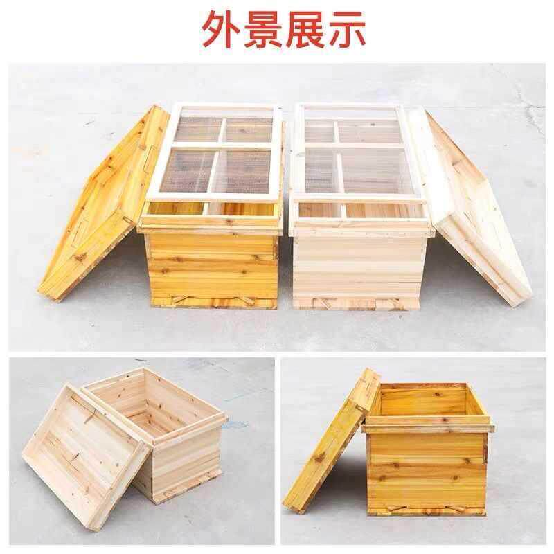 广式1.1厚42/46/49七框煮腊/不煮腊薄款小蜂箱隔板沙盖带框巢础框