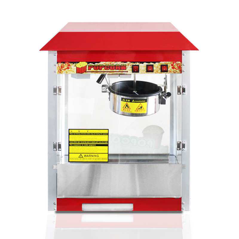 爆米花机商用摆摊网红全自动电热爆苞米膨化机影院休闲小吃爆谷机
