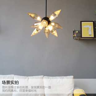 美式唯美个性新型大堂走道卧室展厅餐厅服装店起居室装饰吊灯