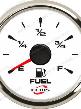 ECH防水螺纹安装多色背光船艇船用改装车用油箱指针油位液位表