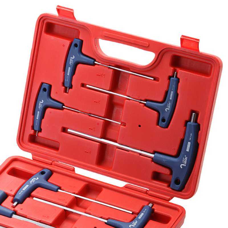 捷科TPS-8S T型内六角扳手加长内六方合金钢公制8件套2.5-10mm,3C数码配件,USB灯,淘宝优惠券,粉丝福利购,淘宝优惠卷