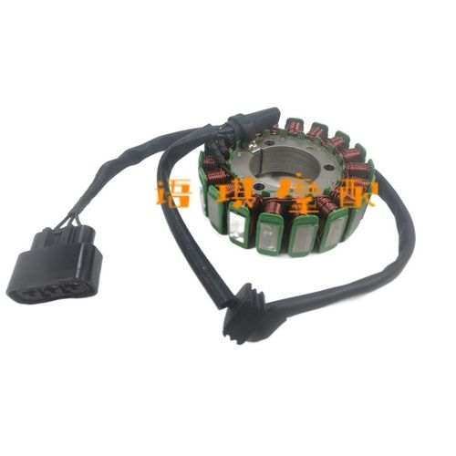 适用于飓风BJ300GS-C 飓风302定子组合  左盖磁电机线圈