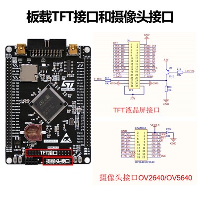 全新原装STM32F429ZGT6最小系统板 核心板ARM开发板STM32F4单片机