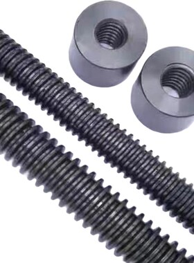 45#钢梯形丝杠1.5米丝杆正牙Tr22Tr24Tr25Tr28T30T32x5 6梯型螺杆