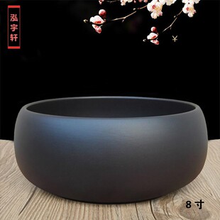 紫砂烟灰缸特大号感大气办公室高端上档次新中式大容量茶桌台