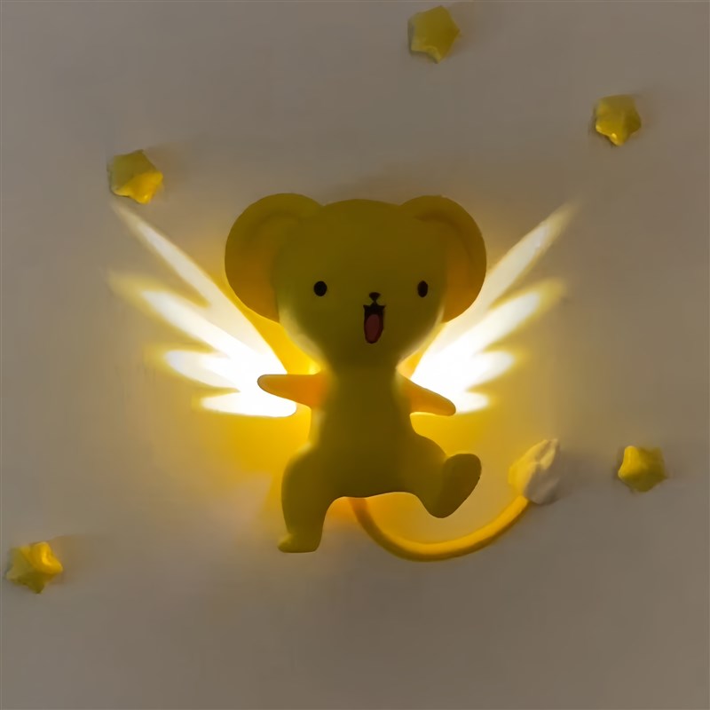 小可夜灯磁吸挂壁灯卧室床头小夜灯百变小樱气氛灯夜X间创意睡眠