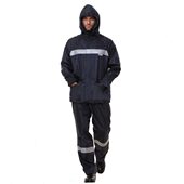 警示反光雨衣 安大叔D766 C893 夜间可视化纤防水面料耐磨耐水